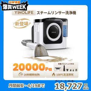 公式【選べる温水×強力噴射】スチームクリーナー リンサー清浄機 100