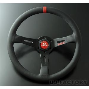 MOMO ステアリング MOD.08（モデル08） 35φ ブラックレザー仕様