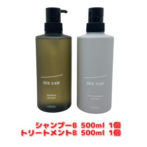 ルベル シーソー SEE/SAW シャンプーB バランス 500ml + ヘア