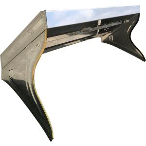 送料/梱包料別途】デラックスレトロ フロントバイザー 2t〜大型