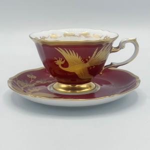 大倉陶園 金蝕鳳凰図瑠璃碗皿 コーヒー碗皿 : うつわ館伊藤 - 通販