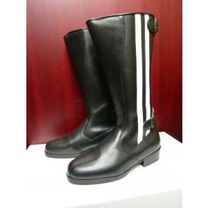 東横 トーヨコ 26.5cm 牛革 特攻ブーツ ロングブーツ ブラック 黒 国内