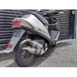 rb-works製☆アドレスV100☆ユーロチャンバー☆ブラックサイレンサー