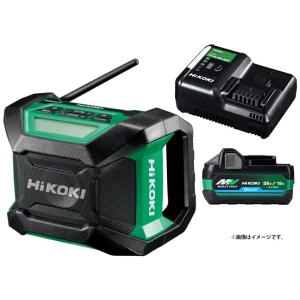 HiKOKI（ハイコーキ） コードレスラジオ UR18DA(NN)+バッテリ