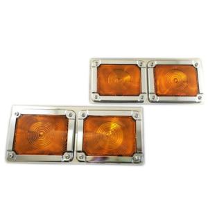 トラック用品 AS 小糸製バスウィンカー2連ステー付 L/R 爆買