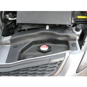 FIT GE6/8 エアガイドプレート カーボン : エアロ.カスタムパーツの