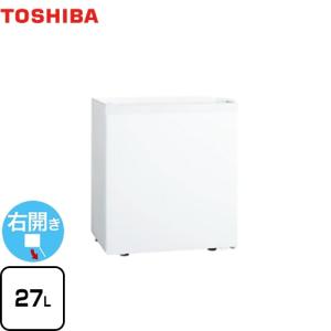 TOSHIBA（東芝） 冷蔵庫 容量27L GR-HB30PTL-WU 1ドア冷蔵庫 左開き