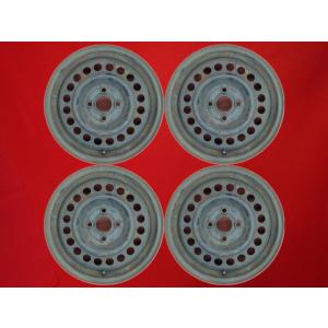 15 インチ 鉄 スチール ホイール 4本 セット 15×5.5J ハブ径約54mm 仕