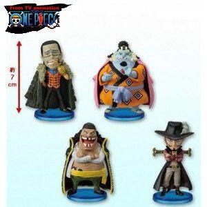 ワンピース ワールド コレクタブル フィギュアvol.4 王下七武海 4種