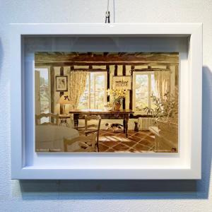 オリジナル（中型）ポスター 「サン・ルーに降る雪」レギュラー額