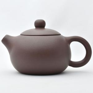宜興紫砂壺・小扁敦120ml（濃茶）（中国茶器のティーポット・急須