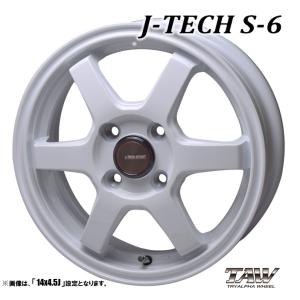 ホイール4本セット TRYALPHA トライアルファ J-TECH S-6 ジェイテック