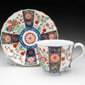 ROYAL WORCESTER ウースター 初期 Fishermanパターン ティーボウル