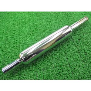 SR400 マフラー 社外 中古 バイク 部品 スーパートラップ風 メガホン