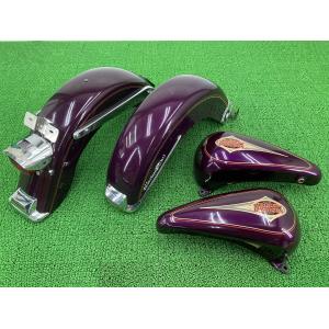 BEET製XJ400D サイドカバー 左右 銀 社外 中古 バイク 部品 激レア