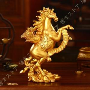 theory xyz 翡翠 馬 置物 立ち馬 大 飾彫り台座付 : theory xyz - 通販