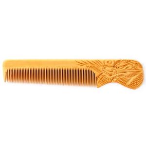 当店人気！】かわいい桜（さくら）4寸 彫解櫛 つげ櫛 高級国産 さつま