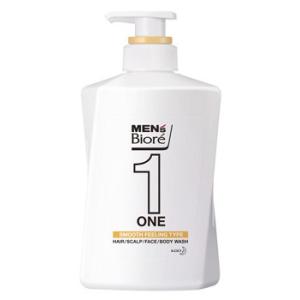 メンズビオレ ONE オールインワン 髪肌なめらかタイプ 本体 ( 480ml