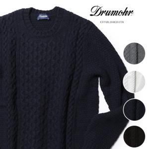 DRUMOHR（ドルモア） ニット タートルネック ケーブル編み ケーブル