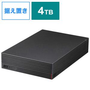 BUFFALO（バッファロー） 外付けハードディスク 4TB HD-AD4U3 テレビ