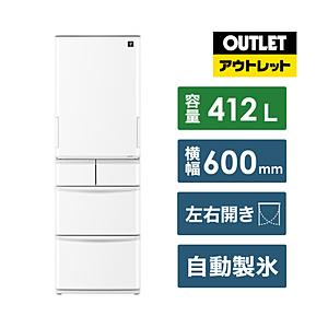 SHARP（シャープ） 374L 3ドア冷蔵庫 どっちもドア冷凍冷蔵庫 SJ-P37E4