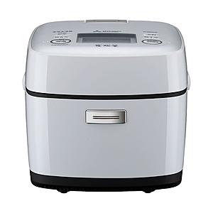 三菱（MITSUBISHI） 炊飯器 3.5合 備長炭 炭炊釜 IH 白磁 はくじ NJ