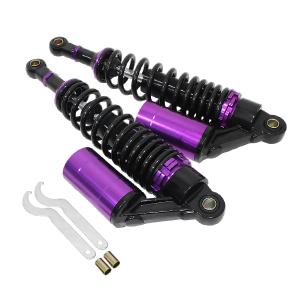 新品 ゼファー400 ZRX400 Z400FX 黒×金 サスペンション 320mm リア