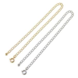 メール便 超 ロング アジャスター チェーン ネックレス 延長 金具 20cm