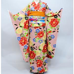 振袖・帯・襦袢 3点セット 着物と帯は日本製 成人式 新品（株）安田屋