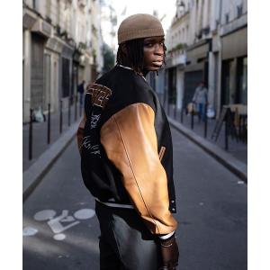 SKOOKUM（スクーカム） 別注 スタジャン スタジアムジャケット フード