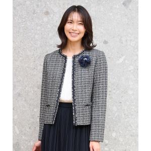 ANY SIS（エニィスィス） ジャケット ノーカラージャケット リボン