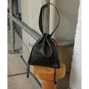 BEAUTY＆YOUTH UNITED ARROWS ハンドバッグ 「LA UNIQA」レザー 巾着