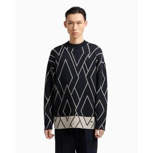 EMPORIO ARMANI セーター ニット 「エンポリオ アルマーニ」フード付き