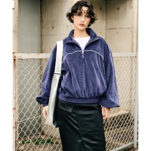 null.（ヌル） カーディガン コクーンスウェットカーディガン