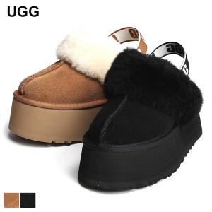 UGG（アグ） ファンケット チェスナット ファー サンダル レディース