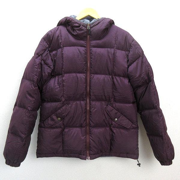 s□エディーバウアー/Eddie Bauer リバーシブル フーディダウン