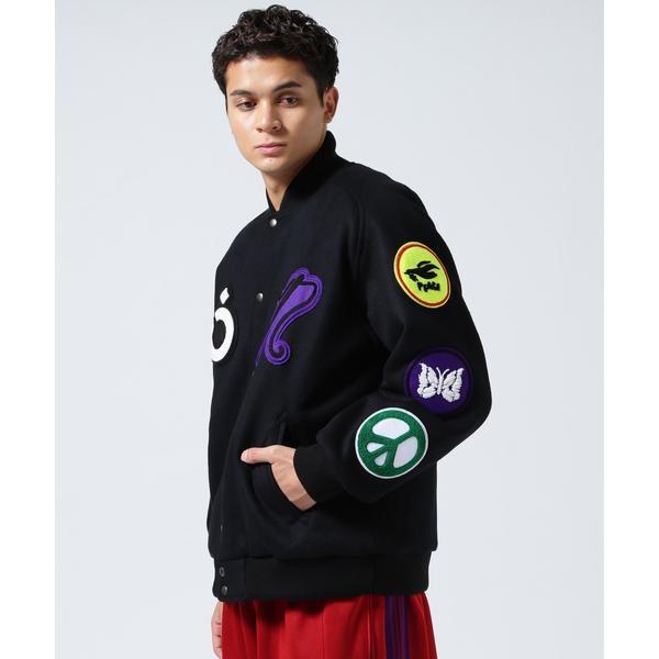 B'2nd（ビーセカンド） N□ma x Needles Patch Varsity Jacket