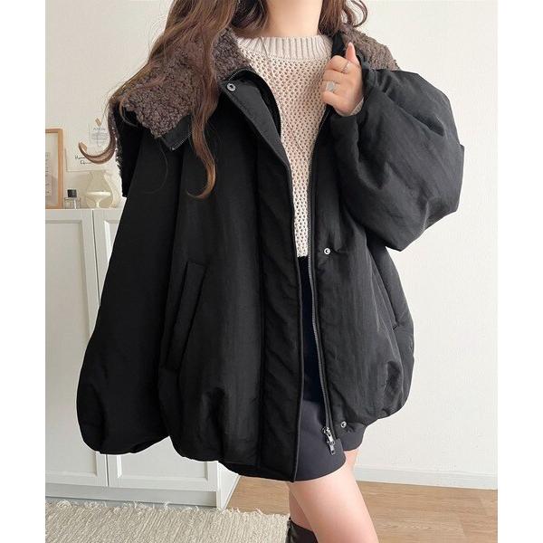 25AW新作《JaVaコラボ》セーラー風カラーがあざとい。中綿バルーン