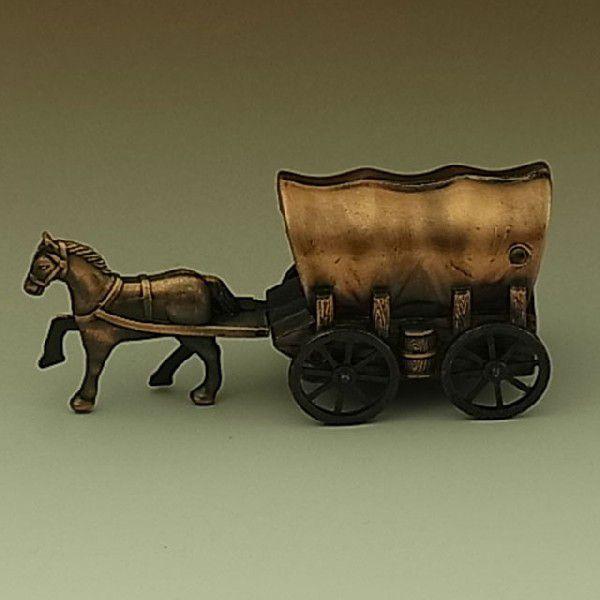 アンティーク調 鉛筆削り 幌馬車 ミニチュア えんぴつ削り オブジェ