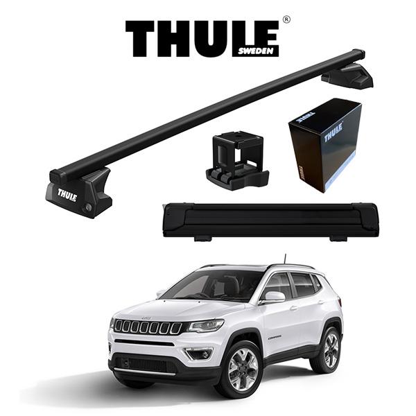 THULE（スーリー） ジープ JEEP コンパス COMPASS スクエアバー スノー