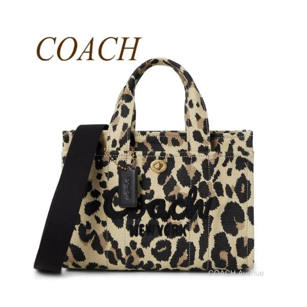 COACH（コーチ） COACH CP769 カーゴ トート 26 レオパード プリント