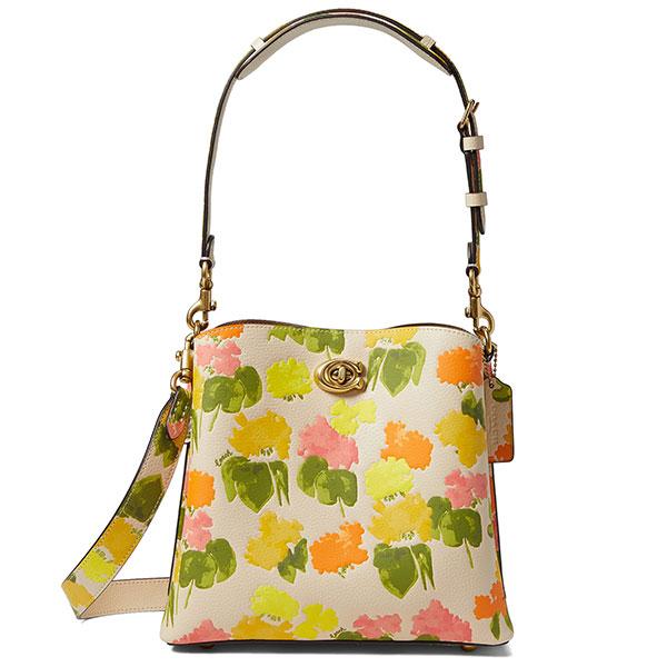 COACH（コーチ） ショルダーバッグ レディース COACH 2Way 花柄 レザー