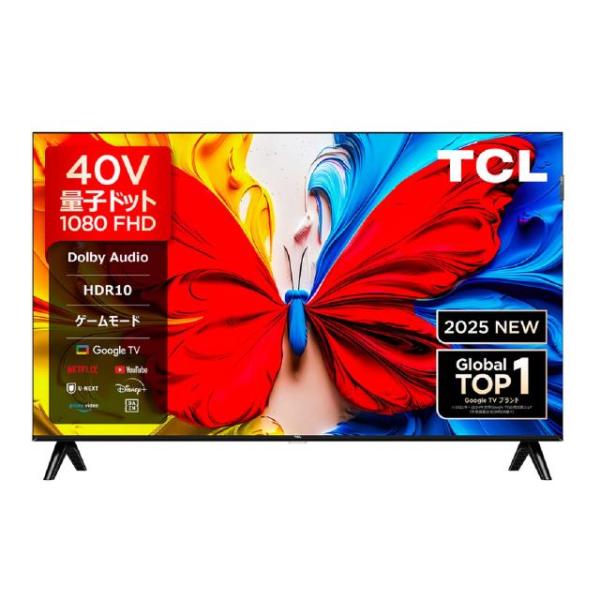 TCL フルハイビジョン 2K 液晶テレビ 40型 40インチ 40S51K チューナー