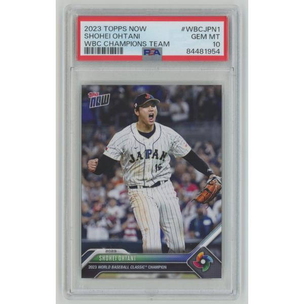 PSA10】 Topps Now 大谷翔平 トラウト WBC 決勝 ラスト PSA10】 Topps
