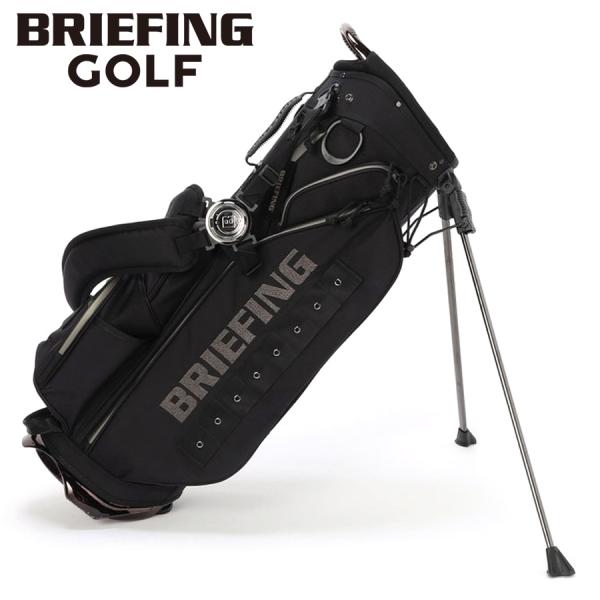 BRIEFING（ブリーフィング） ゴルフ/キャディバッグ/ブラック メンズ