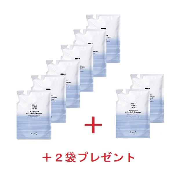 CAC化粧品 メンブレンヘア＆ボディシャンプー400ml入レフィル6袋
