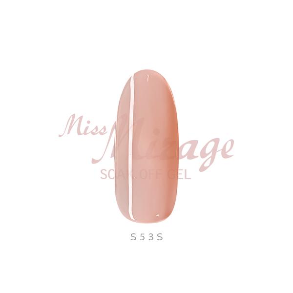 Miss Mirage ミス・ミラージュ ソークオフジェル S53S ミルフィーユ