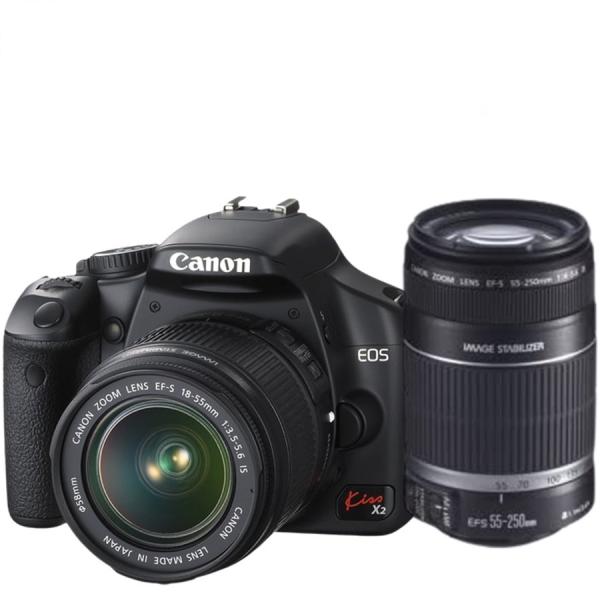キヤノン（Canon） Canon EOS kiss X2 ダブルレンズセット デジタル
