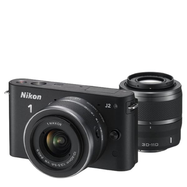 Nikon 1 J ニコン J2 ダブルレンズキット ブラック ミラーレス カメラ