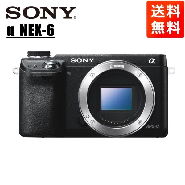 NEX ソニー SONY NEX-6 ボディ ブラック ミラーレス一眼 カメラ 中古